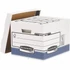 Archiválókonténer, karton, standard, "BANKERS BOX® SYSTEM by FELLOWES®", kék, 10db/cs