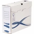 Archiválódoboz, A4+, 100mm, FELLOWES "Bankers Box Basic", kék-fehér, 10db/cs