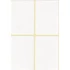 Etikett, 38x56 mm, 60 etikett/csomag