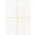 Etikett, 45x70 mm, 60 etikett/csomag