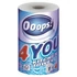 Háztartási papírtörlő, 2 rétegű, 200 lap, tekercses, OOOPS "4You"