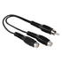 HAMA 205183 FIC RCA Y-adapter 1dugó-2alj