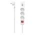Hama 223185 +USB C+USB A, 18 W, PD/QC 1,4 m fehér 3-as kapcsolós elosztó