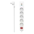 Hama 223186 +USB C+USB A, 18 W, PD/QC 1,4 m fehér 5-as kapcsolós elosztó