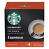 Kávékapszula, 12 db, STARBUCKS by Dolce Gusto®, "Espresso Colombia Medium Roast"