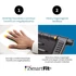 Notebook állvány, KENSINGTON "SmartFit Easy Riser", fekete