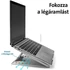 Notebook állvány, KENSINGTON "SmartFit Easy Riser Go", szürke