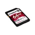 Kingston 64GB SD Canvas React Plus (SDXC Class 10 UHS-II U3) (SDR2/64GB) memóriakártya