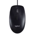 Logitech M100 USB fekete egér