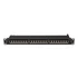 Lanberg PPS7-1024-B 19"/1U 24port Cat7 FTP árnyékolt fekete patch panel