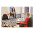 Laptopállvány, FELLOWES "Clarity™", átlátszó