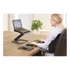Laptopállvány, FELLOWES "Hana™", fekete