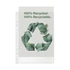 Genotherm, lefűzhető, A4, 70mikron, narancsos felület, ESSELTE "Recycled", 100db/cs