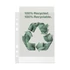 Genotherm, lefűzhető, A5, 70mikron, narancsos felület, ESSELTE "Recycled", 100db/cs