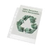 Genotherm, lefűzhető, A5, 70mikron, narancsos felület, ESSELTE "Recycled", 100db/cs