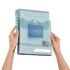 Genotherm, lefűzhető, A4, 200mikron, füllel, LEITZ "CombiFile Jumbo", kék, 3db/cs