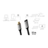 Logilink CUA0105 50cm USB 3.2 Gen2 Type-C apa - anya kábel