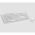 Logitech MK295 Silent HUN fehér vezeték nélküli billentyűzet + egér
