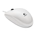 Logitech OEM B100 USB fehér egér
