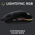 Logitech G203 Lightsync fekete gamer egér
