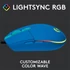 Logitech G203 Lightsync kék gamer egér