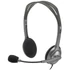 Fejhallgató, mikrofonnal, vezetékes, LOGITECH "H111", fekete