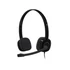 Fejhallgató, mikrofonnal, vezetékes, LOGITECH "H151"