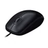 Logitech Egér - M100 (Vezetékes, Optikai, USB, 1000 DPI, fekete)