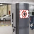 Mágneses tasak TARIFOLD Magneto biztonsági A4 piros-fehér 2db/csomag