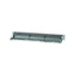 Manhattan Patch panel - CAT6 FTP árnyékolt patch panel, 24 portos, 1U, Fekete