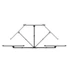 Meliconi Flatstyle FDR 400 Fast Block 40"- 65" fali TV konzol