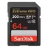 Sandisk 64GB SDXC Class 10 U3 V30 Extreme Pro