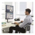 Monitortartó kar, FELLOWES, "Professional Series™ Dual Stacking", fekete