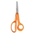 Olló, iskolai, 13 cm, FISKARS "First", narancssárga