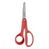 Olló, iskolai, 13 cm, balkezes, FISKARS "First", piros