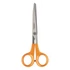 Olló, papírvágó, 17 cm, FISKARS "Classic" narancssárga