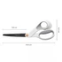 Olló, általános, tapadásmentes, 20 cm, FISKARS "Non-Stick", fehér
