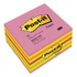 Öntapadó jegyzettömb, 76x76 mm, 450 lap, 3M POSTIT, lollipop pink