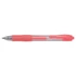 Zseléstoll, 0,37 mm, nyomógombos, PILOT "G-2 Neon", piros