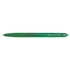 Golyóstoll, 0,22 mm, nyomógombos, PILOT "Super Grip G", zöld