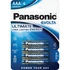 Elem, AAA mikro, 4 db, PANASONIC "Evolta"