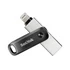 Sandisk 64GB USB3.0/Apple Lightning iXPAND GO Fekete-Ezüst (186489) pendrive