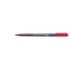 Alkoholos marker, OHP, 1-1,5 mm, M, ICO, piros