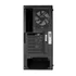 Everest Számítógépház - FLAT MESH (fekete; plexi; ATX; alsó táp; 4x120mm; 1xUSB3.0 + 2xUSB2.0, I/O; porszűrő)