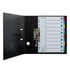 Regiszter, karton, A4, 1-10, ESSELTE "Mylar"