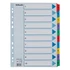 Regiszter, karton, A4, 1-10, ESSELTE "Mylar"