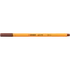 Tűfilc, 0,4 mm, STABILO "Point 88", barna