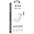 S-Link Adapter - SL-EC62 (1db USB-C, 5V/3A, 20W, gyorstöltés, fehér)