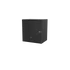S-Link Rackszekrény - 12U 19" fali kivitel (530x400mm, Flatpack, fekete)