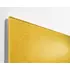 Mágneses üvegtábla, 48x48x1,5 cm, SIGEL "Artverum® ", sárga struktúrált minta, matt
